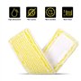 CHEVVY Chiffons de Nettoyage en Microfibre 4 Pièces WV Bonnettes Microfibre Accessoire Mop Remplacement des Tampons pour Karcher