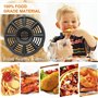Accessoires pour friteuse à air Ninja af100eu af160eu af150eucp friteuse à air, 8,2 pouces ronds de qualité alimentaire friteuse