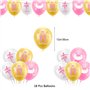 Ballet Anniversaire Party Accessoires Ballerine Party Décoration avec Ballet Happy Birthday Bannière Ballerine Spirals Gâteau Cu