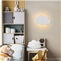 LED Applique Murale avec Interrupteur Tactile Veilleuse Enfant Dimmable Lampe Murale avec Prise Blanc Chaud Interieur Lampe de C