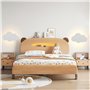 LED Applique Murale avec Interrupteur Tactile Veilleuse Enfant Dimmable Lampe Murale avec Prise Blanc Chaud Interieur Lampe de C