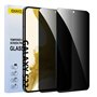 【2 pièces】Verre Trempé Protection Écran Anti-Espion pour Samsung Galaxy S22/S23，Film de Protection en Verre Trempé