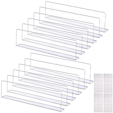 Bloqueurs de jouets pour meubles : 12 pièces Bloqueurs de jouets transparents sous le canapé et le lit