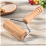 YUEMING Rouleau à Pâtisserie en Bois, Rolling Pin Rouleaux à Pâtisserie, Rouleaux à Pizza avec Manche Outils de Cuisson pour Piz