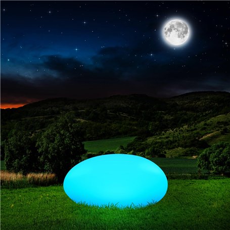 Drcowu Lampe Solaire Exterieur Decorative – Lampe Solaire Exterieur Jardin avec 16 couleurs et télécommande – Éclairage pour Jar