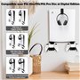 Support Mural pour PS5/PS5 Slim/PS5 Pro - Support Console PS5/PS5 Slim/PS5 Pro avec Support Manette et Casque - Accessoire PS5 e