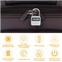 mizikuu Verrouillage de Temps, Smart Time Lock avec écran LCD Verrou de Synchronisation Cadenas de Sécurité Rechargeable USB Cad