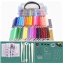 Queta 32 Couleurs pâte polymère pâte à Modeler sûr Non Toxique et Doux 500g Argile Artisanale Ensemble avec Outils de modélisati