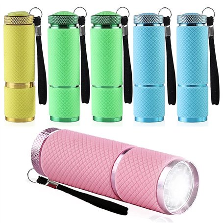 mizikuu 6 pcs Mini Lampe Torche Portable
