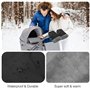 BNGXR Gants de Poussette, étendus Moufles de Poussette Coupe-Vent et Imperméable pour Bébé, Doux Chaud Gants Protection pour Pou