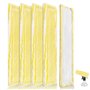 Riisoyu 5 Pièces Bonnette Microfibre Lingette pour Lave Vitre Karcher WV2 WV5 Aspirateur de Fenêtre Accessoires pour Kärcher