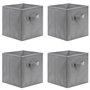 Sosayet Lot de 4 cubes de rangement pliants