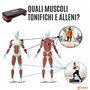 FFITNESS STEP MULTIFONCTION POUR AEROBICA ET FITNESS TAPBOARD Établi à marches réglable 2 hauteurs surface antidérapante