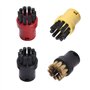 Lot de 4 brosses de nettoyage à vapeur，Accessoires de nettoyage à vapeur，Brosses Rondes Set