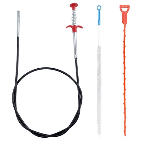 Fousenuk Lot de 3 Deboucheur Canalisation