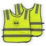 Baxcdyswe Gilet Jaune Enfant 2 PCS