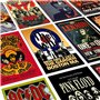 Affiches Esthétiques de Groupe de Rock pour Chambre,50 PCS Décoration Murale D'album de Concert de Musique Rétro Affiches de Gro