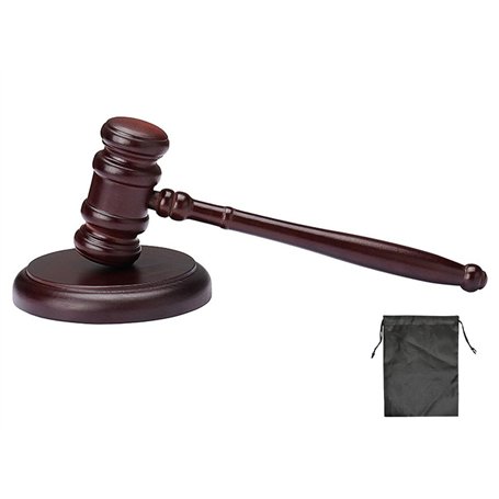 Kellegour 1 PCS Marteau Juge Bois