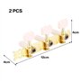 Guitare Classique Tuning Pegs Tuners Mécaniques Têtes de Cordes Guitares Cordes Cheville pour Guitare Acoustique ou électrique, 