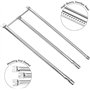 LOKHING Brûleur Barbecue Gaz Pièces Détachées 71 CM 7508 Acier Inoxydable Accessoire pour Weber Spirit 300 E310 E320 700 900 Web