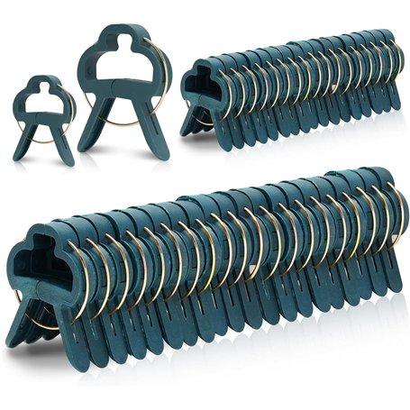 KAHEIGN 100Pcs Pinces pour Plantes de Jardin