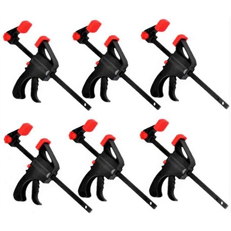 KAHEIGN 6 Pièces Pinces à Prise Rapide