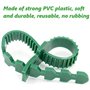KAHEIGN 10 Pièces À Toute épreuve Attaches Végétales, 35cm Bretelles Ajustables Pour Arbres Liens Pour Plantes De Jardin Interlo