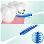 LacyMC 200 Pcs Brossettes Interdentaires,Cure-dents Interdentaires,Bâton de Fil Dentaire,Outil de Nettoyage de Dents pour Inter