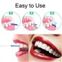 LacyMC 200 Pcs Brossettes Interdentaires,Cure-dents Interdentaires,Bâton de Fil Dentaire,Outil de Nettoyage de Dents pour Inter