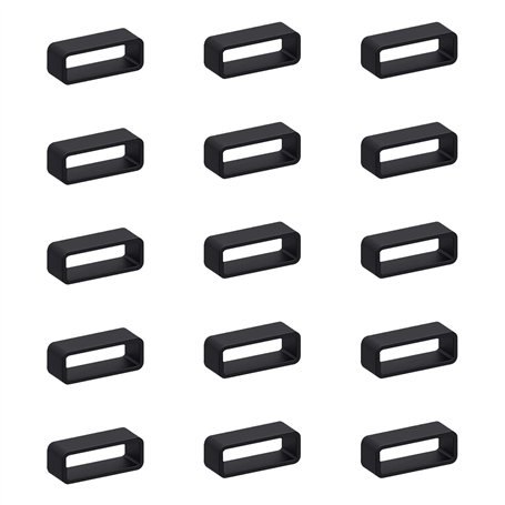 FuzlPnag 15 PCS Silicone bracelet De Montre boucle