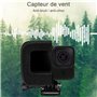 FitStill Windslayer Housse de Protection Coupe-Vent pour Go Pro Hero 13, 12, 11, 10, 9 - Mousse Noire Réduction du Bruit du Vent