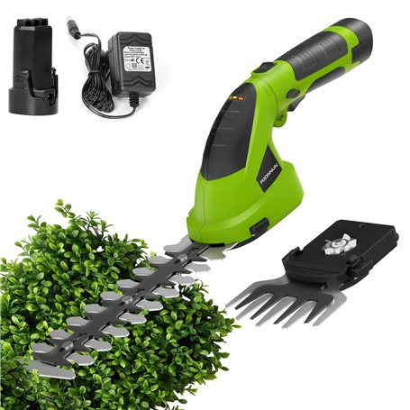 FOONNUN Cisaille Sculpte-Haie et Taille-Herbes sans Fil 7