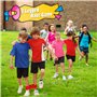 Chennyfun Sports Day Kit, 38 Pièces Ensemble de Jeux D'extérieur Fournitures, Course en Sac, Course À 3 Pattes, Course Aux Oeufs