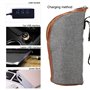 Zerodis Chauffe-Lait Maternel Electrique Sac Housse Chauffe-Lait Portable Chauffe Biberon de Voyage USB pour Repas de Bébé