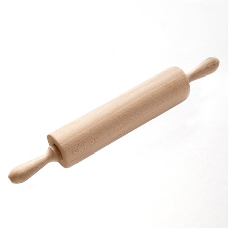 Chinchilla® Rouleau à pâtisserie avec axe en métal fabriqué en Allemagne - Rouleau de cuisson de qualité supérieure en bois de h