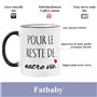 Ensemble de tasses à café 'Prenons un café ensemble pour le reste de nos vies', cadeaux de fiançailles, cadeaux de mariage pour 