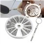 Coffret de 1000 pcs Assortiment Vis écrous Kit de Réparation de Lunettes Petites Vis et écrous avec Tournevis et Pince à épiler 
