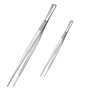Diompirux 2 Pcs Pince Cuisine 304 Inox Pince de Precision