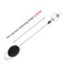 Gentpovth 6 pièces Porte Clef Retractable Mousqueton,cordon rétractable Avec Enrouleur de Ceinture,60cm Porte-clés Rétractable R