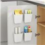 Collazoey 4 pièces boîtes de Rangement murales Autocollantes