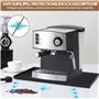 Royouzi Tapis pour Machine à Café,48 x 29 cm Silicone Antidérapant Tapis pour Machine à Café Entièrement Automatique, Attraper L
