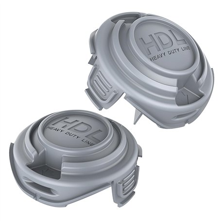 CHIHOLEN 2 couvercles de bobine de débroussailleuse compatibles avec Black+Decker 90588530