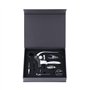 CLWCOE Tire-Bouchons,Ouvre-Bouteilles Levier avec Coffret Cadeaux,Ensembles d'accessoires pour Vin avec Décapsuleur,Coupe-Capsul