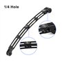 HSU Bras d'extension arqué en Aluminium pour GoPro Hero 12/11/10/9/8/7/6/5/4/3 et Autres caméras d'action