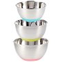Bol Inox 3 Pièces Bol à Mélanger en Acier Inoxydable