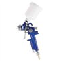 Pistolet à Peinture HVLP Pistolet pulvérisateur Professionnel avec Godet en Plastique de 120 ML et Buses 0.8mm Spray Gun