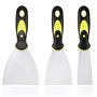 3 Pièces Jeu de Spatules en Acier Inoxydable