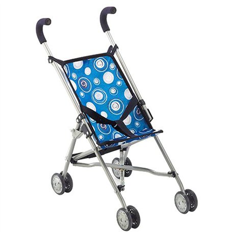 Bayer Chic 2000 601 01 Mini buggy "Roma" Design bleu avec motifs
