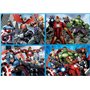 Educa - Avengers. 4 Puzzles Progressifs Enfant. 50/80/100/150 Pièces. Composé De Grandes Pièces Parfaitement Finies. +5 Ans (163