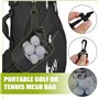 CHAOTEMAI 2 Pièces Sac Tennis Sac de Golf Sac Rangement Balles De Tennis Table Sac à Ballons Entraînement de Tennis Sac Ballon e